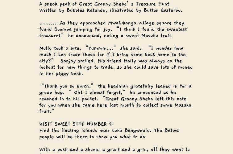 Great granny Shebo's treasure hunt